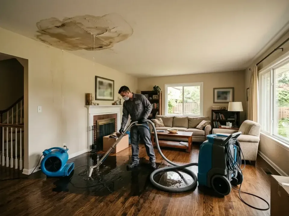 attic-pipe-burst-ceiling-drip-008 — frequently asked questions, Water Damage Restoration & Carpet Care in San Antonio Height…